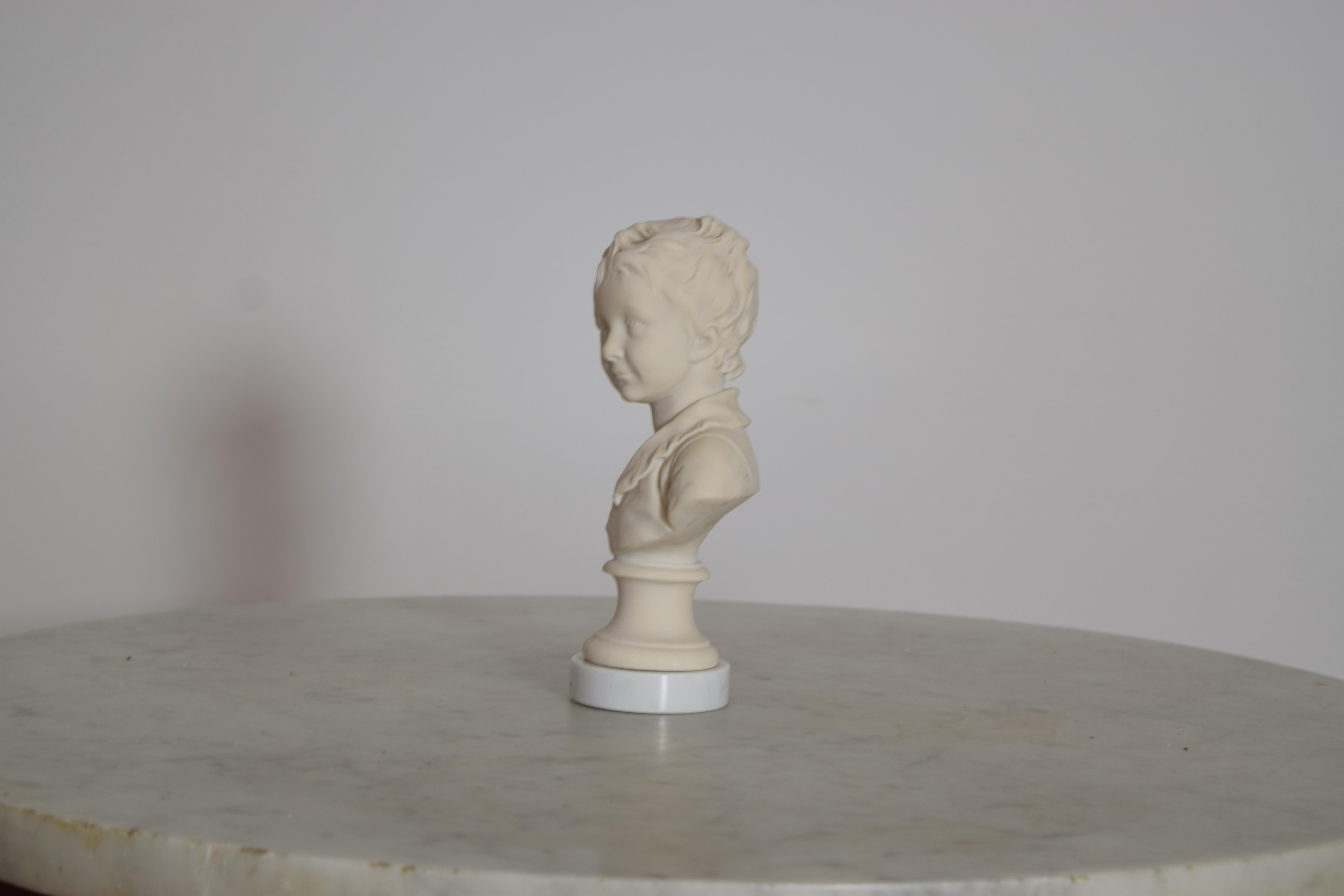 Porcellana Busto francese di Sèvres di Alexandre Brongiart, inizio del XX secolo. in vendita