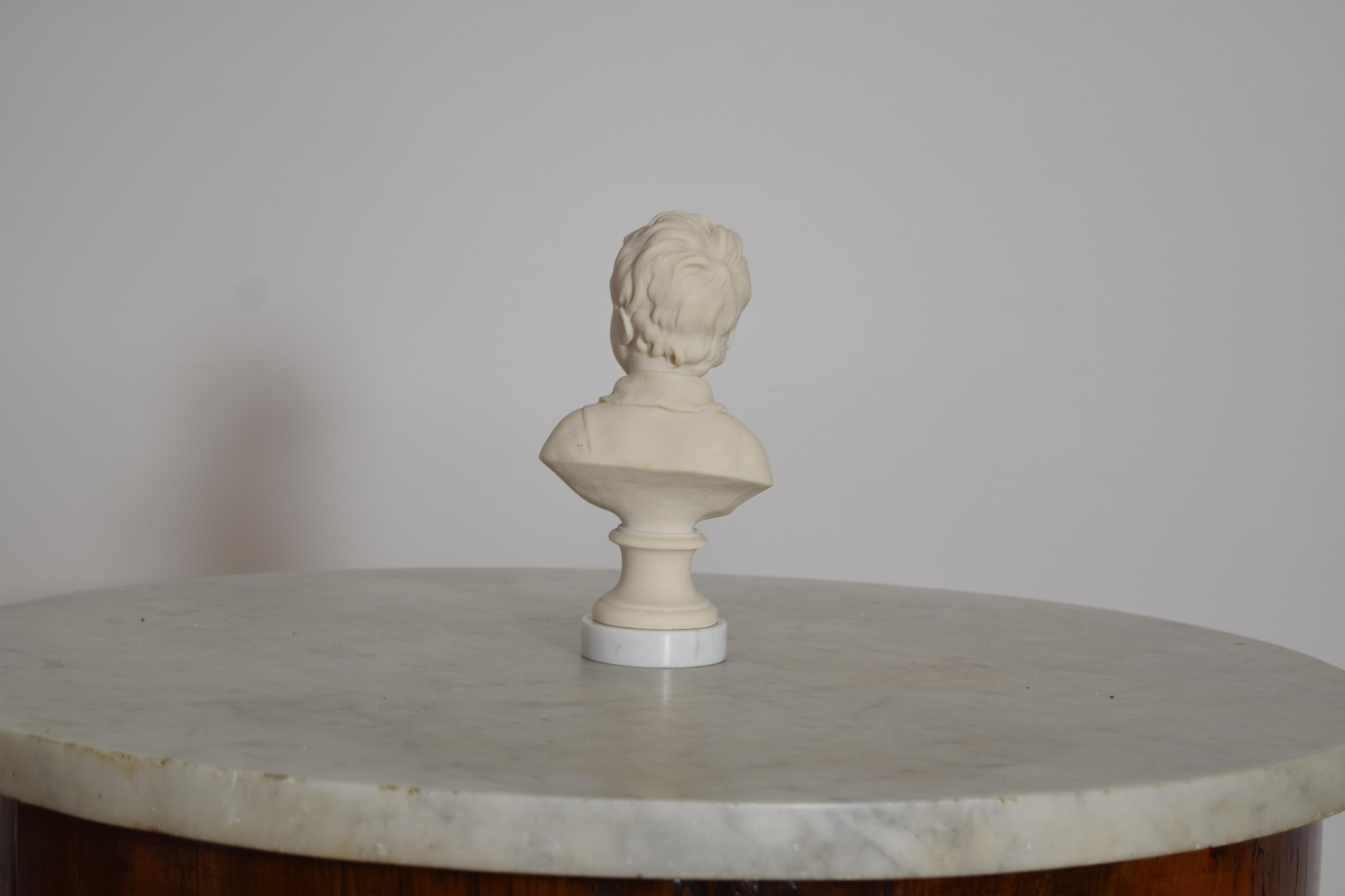 Busto francese di Sèvres di Alexandre Brongiart, inizio del XX secolo. in vendita 1
