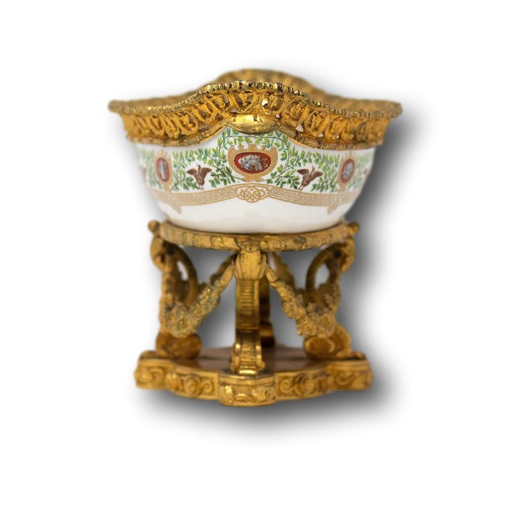 French Sevres Château de Fontainebleau Porcelain Serving Dishes For Sale 1