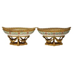 Vajilla de porcelana francesa Sevres Château de Fontainebleau