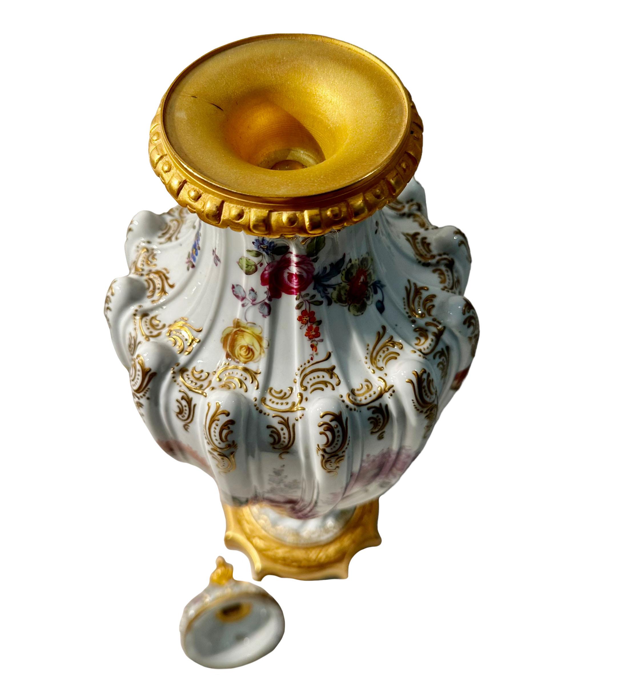 Mid-19th Century French Sevres Porcelain Garniture For Sale