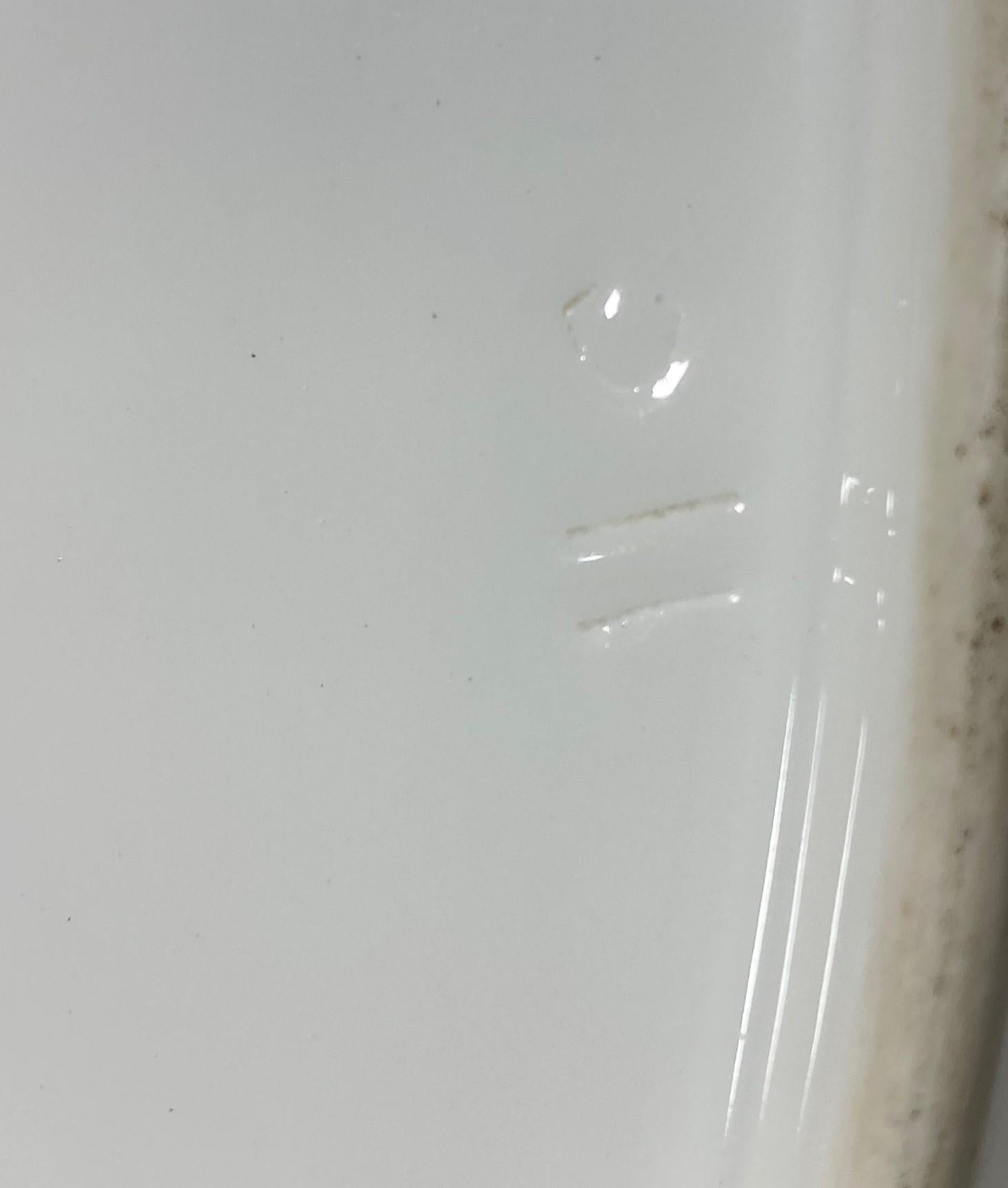 Sèvres Signé Marqué Début 19ème siècle Porcelaine Assiette Plat Charger en vente 7