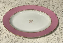 French Sèvres Signed Marked Early 19th Century Porcelain Plate Platter Charger