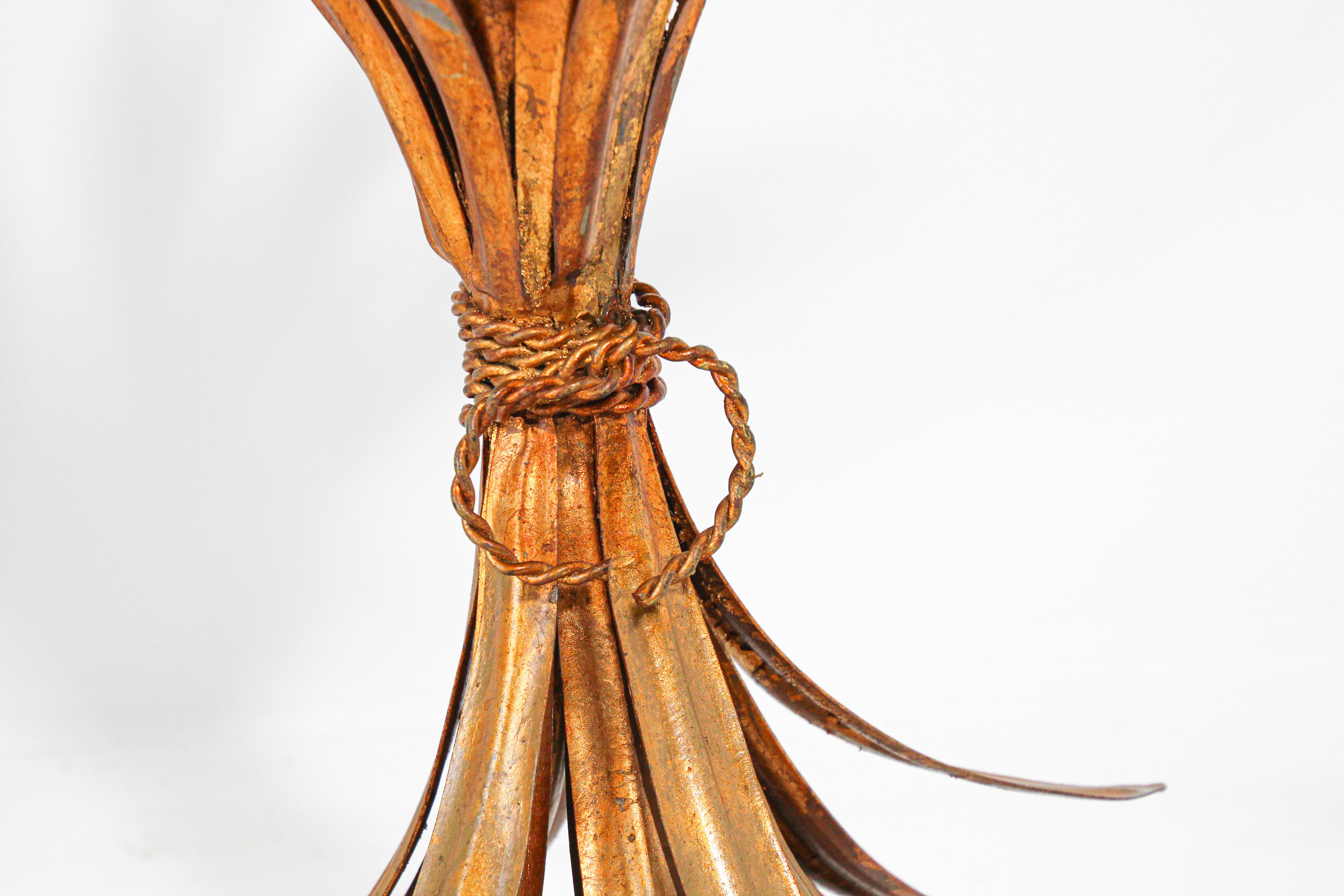 French Sheaf of Wheat Side Table 3