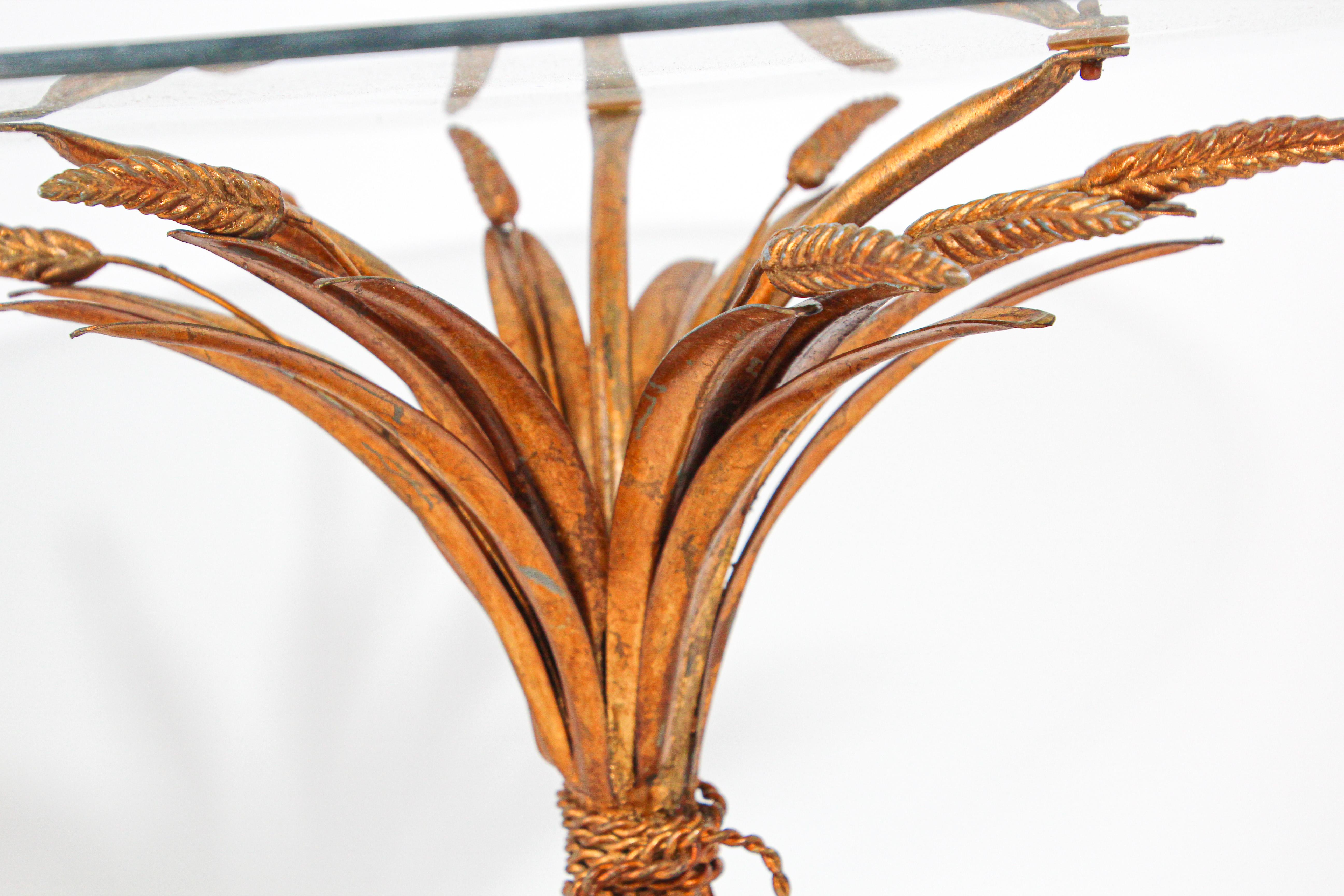 French Sheaf of Wheat Side Table 4