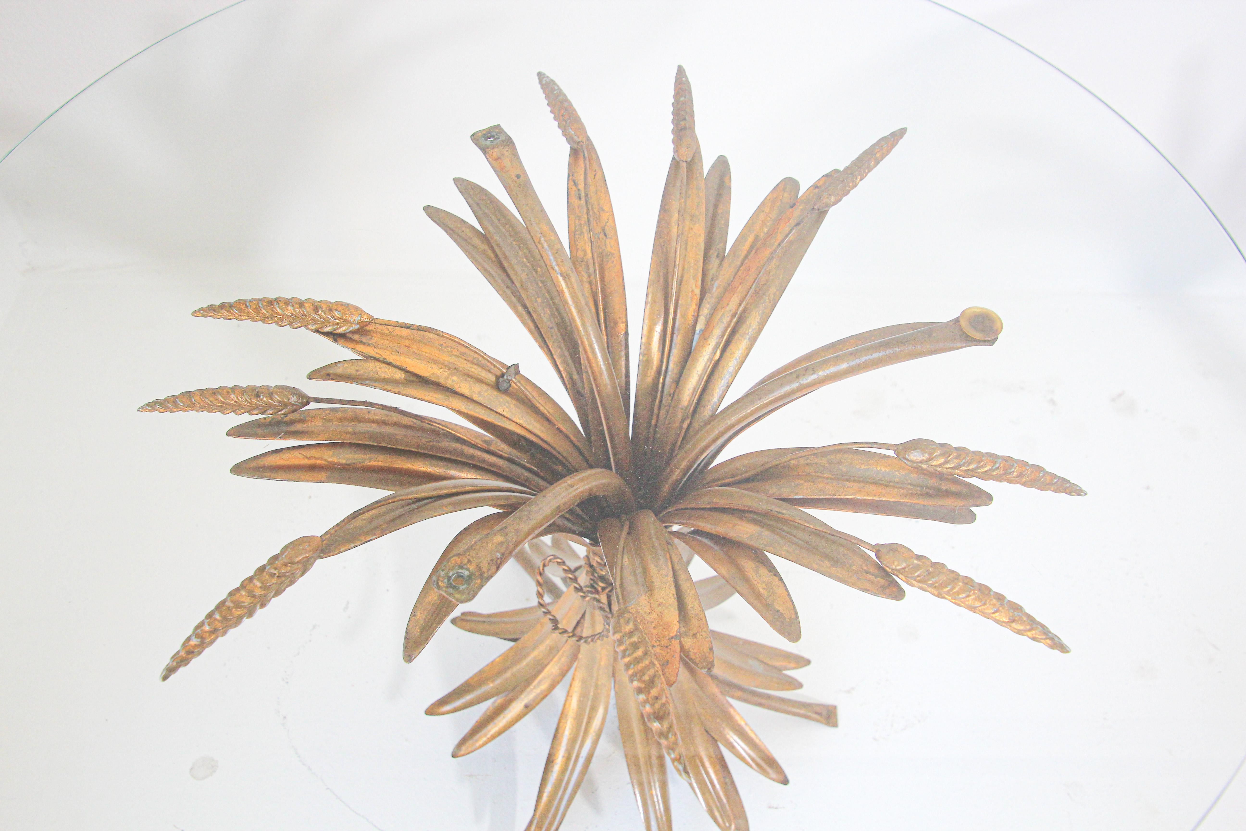 French Sheaf of Wheat Side Table 1
