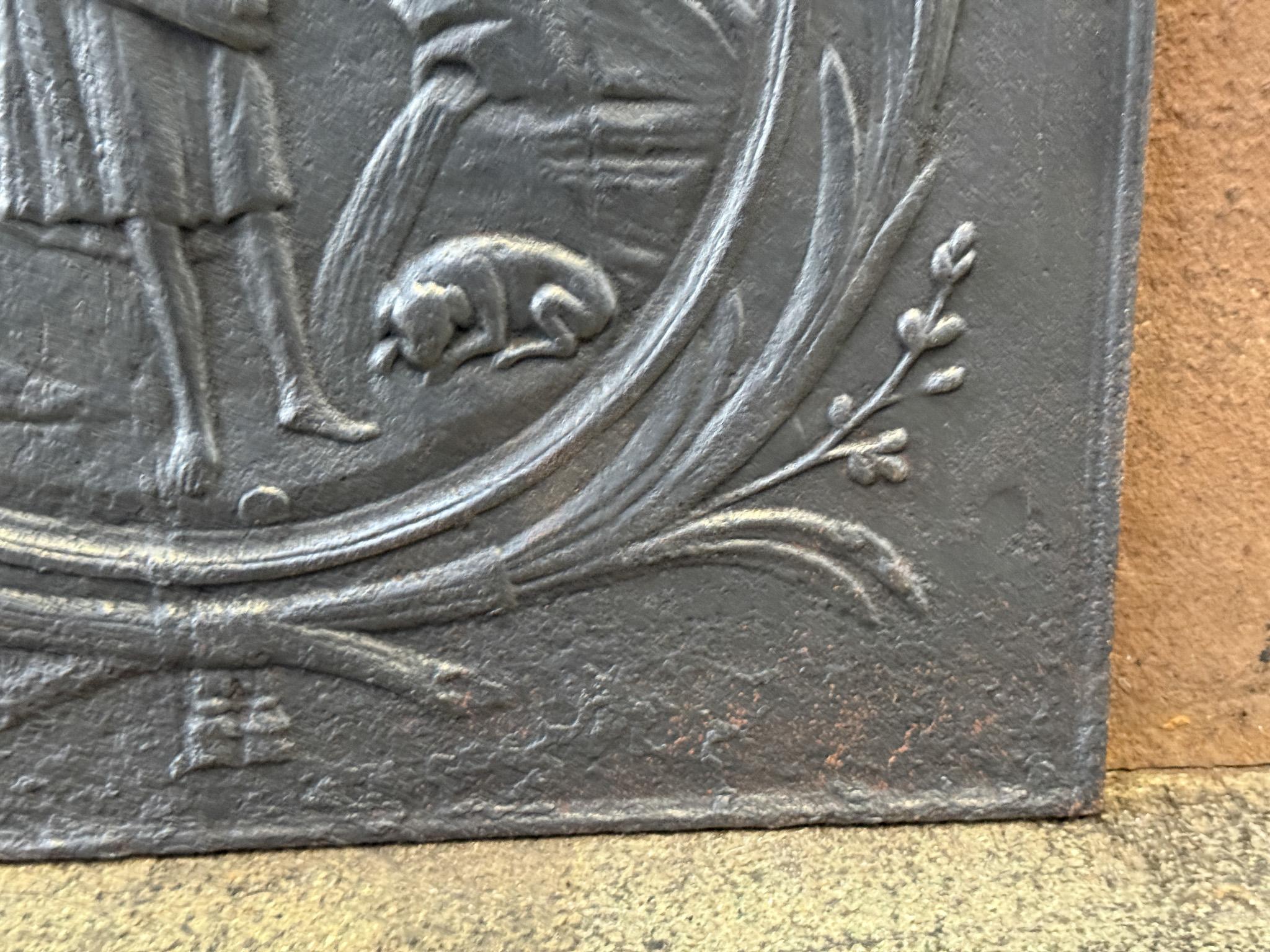 Rivestimento del camino francese 'Shepherd' / Backsplash, periodo Napoleone III in vendita 4