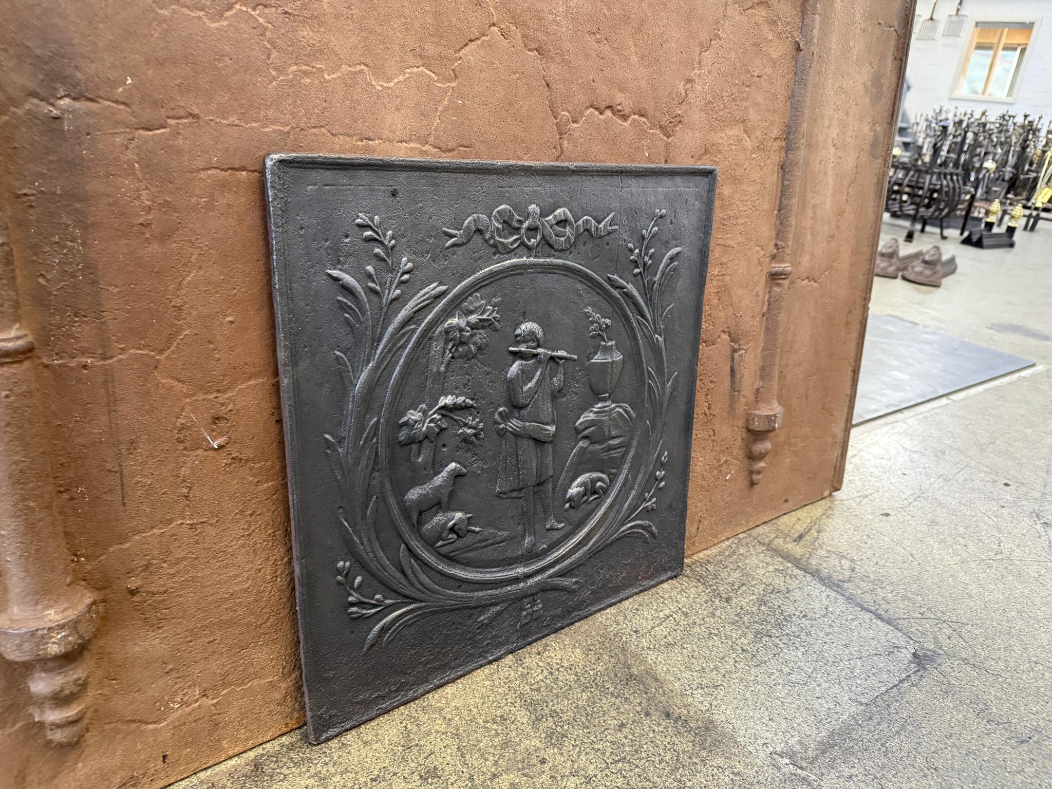 Rivestimento del camino francese 'Shepherd' / Backsplash, periodo Napoleone III in vendita 5