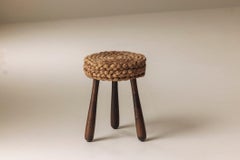 Sgabello da pastore francese di Adrien Audoux e Frida Minet, Francia 1950.