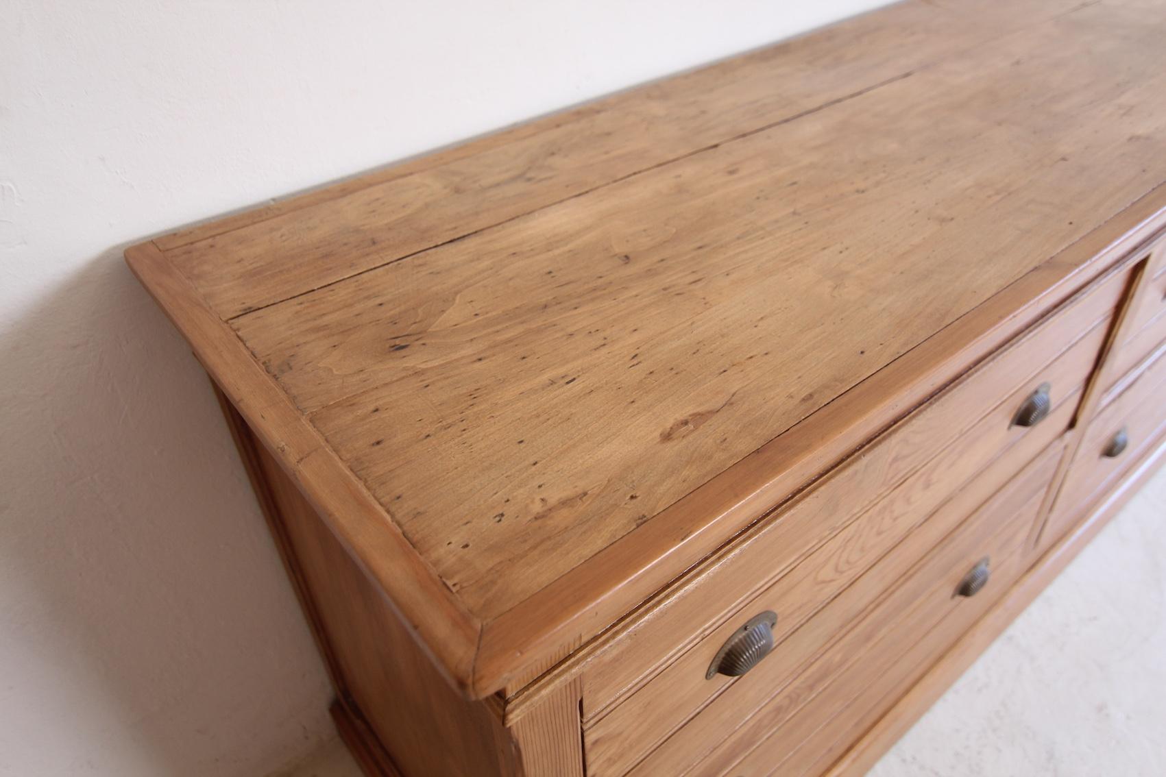 French Shop Drawer Cabinet from around 1920 For Sale 8