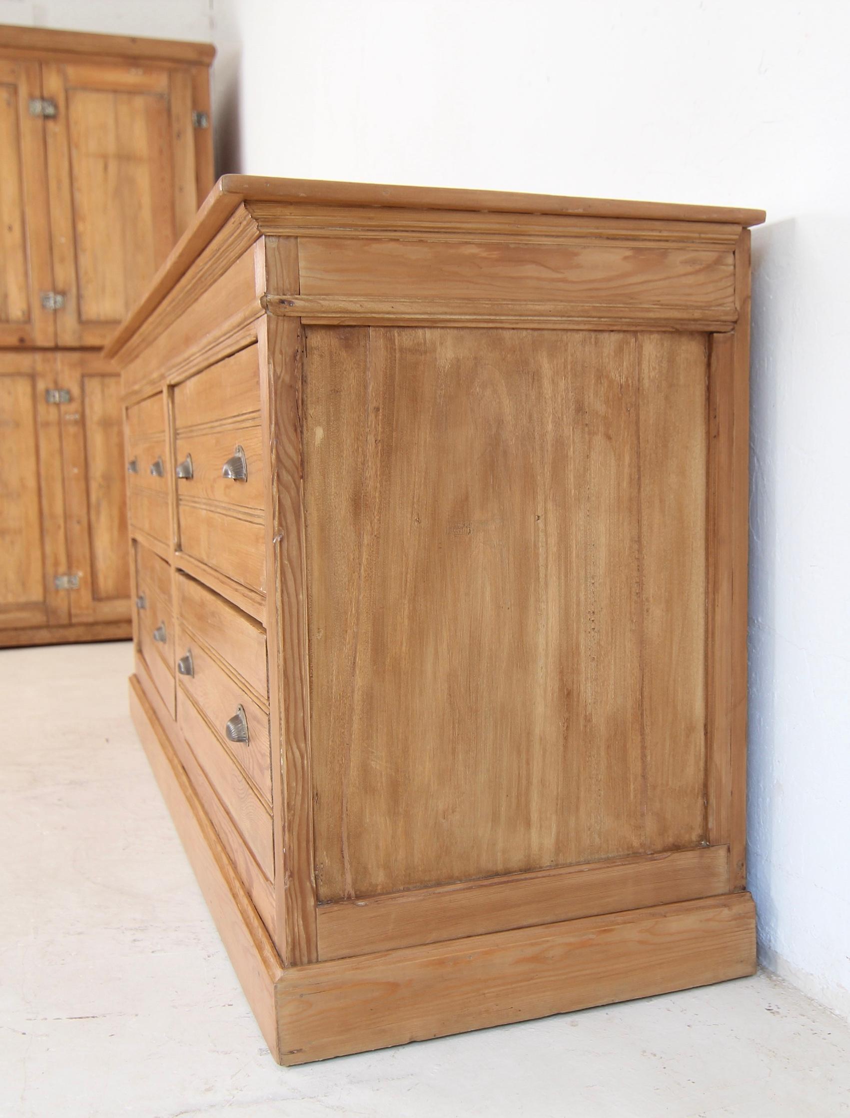 French Shop Drawer Cabinet from around 1920 In Good Condition For Sale In Dusseldorf, DE