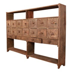French Shop Fitting / Bank of Drawers
