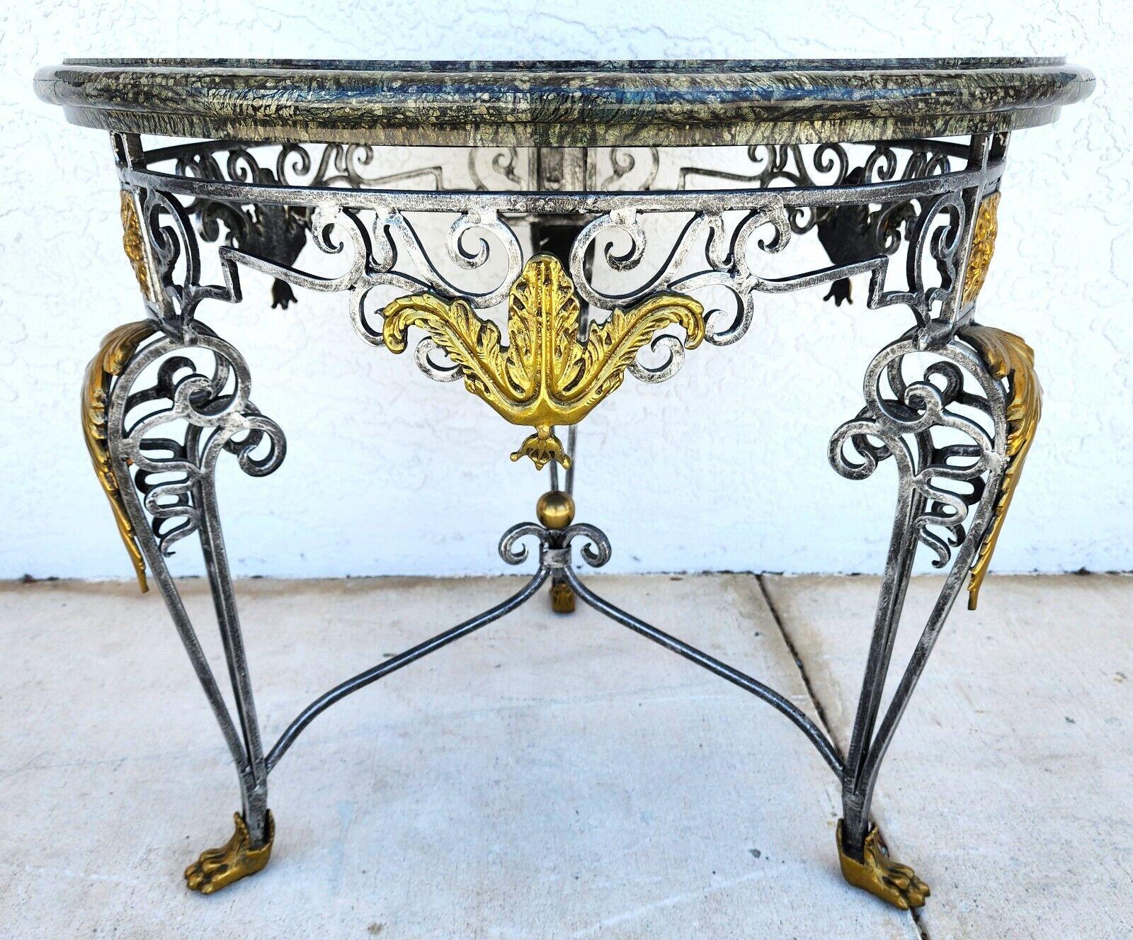 Mid-20th Century French Side Center Table Louis XV Style by Maitland Smith For Sale