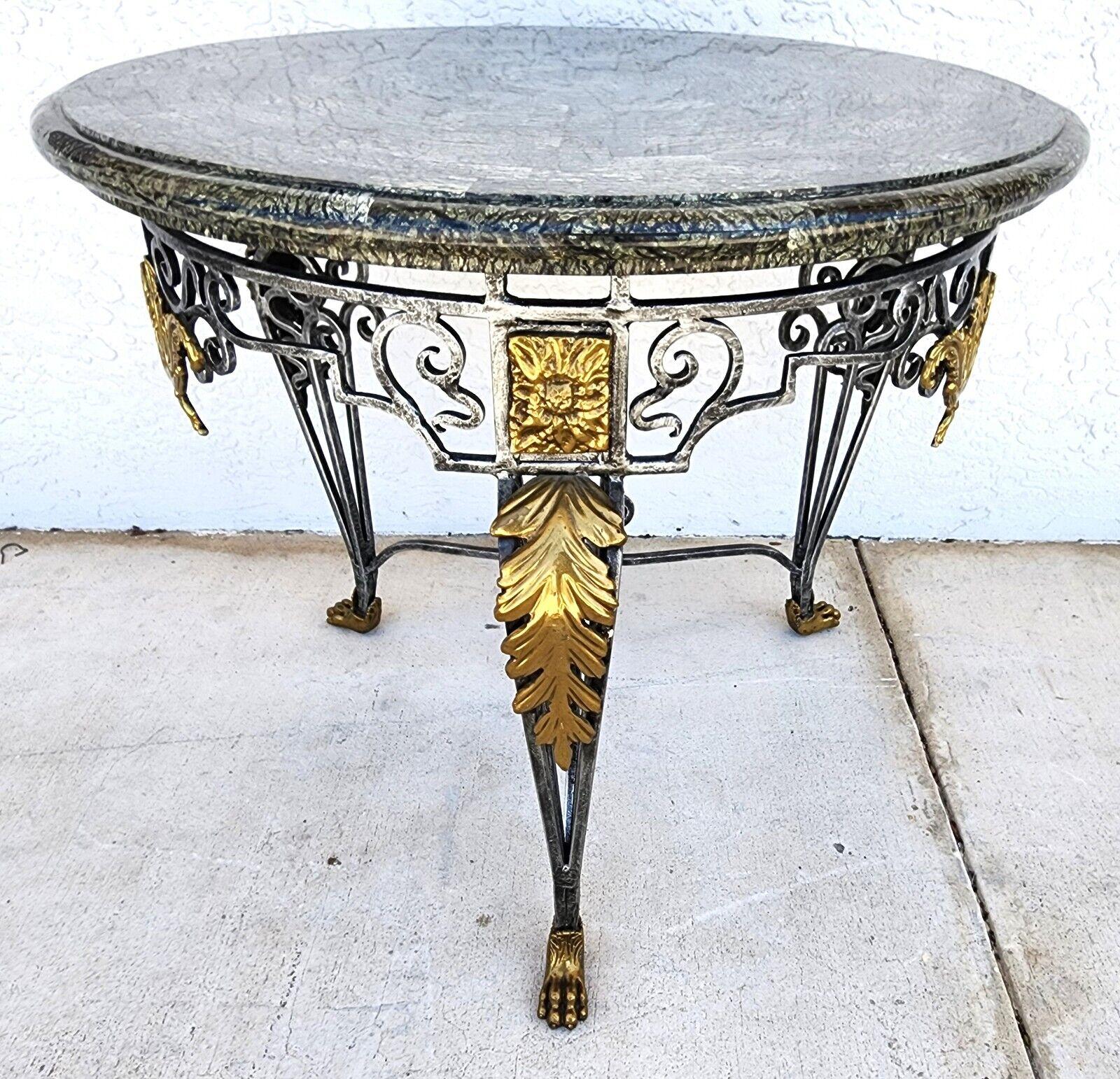 French Side Center Table Louis XV Style by Maitland Smith For Sale 2