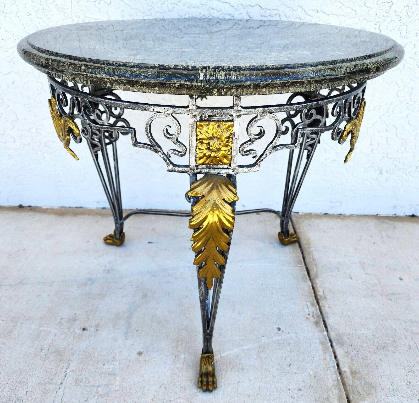 French Side Center Table Louis XV Style by Maitland Smith For Sale 3