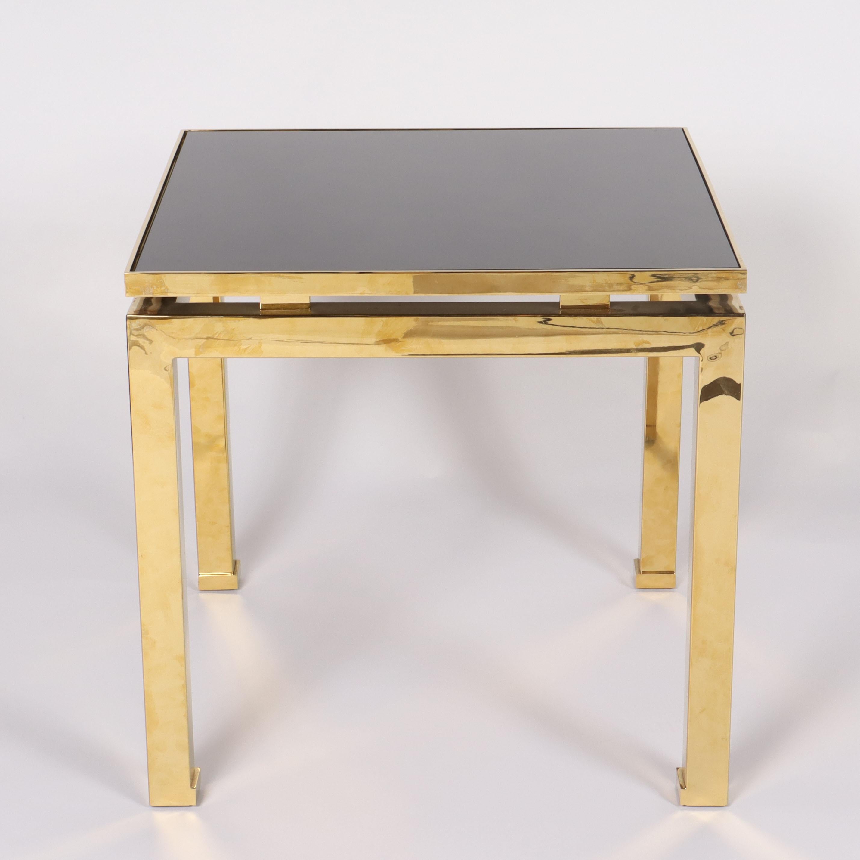 French side table in the style of Maison Jansen, c. 1970.