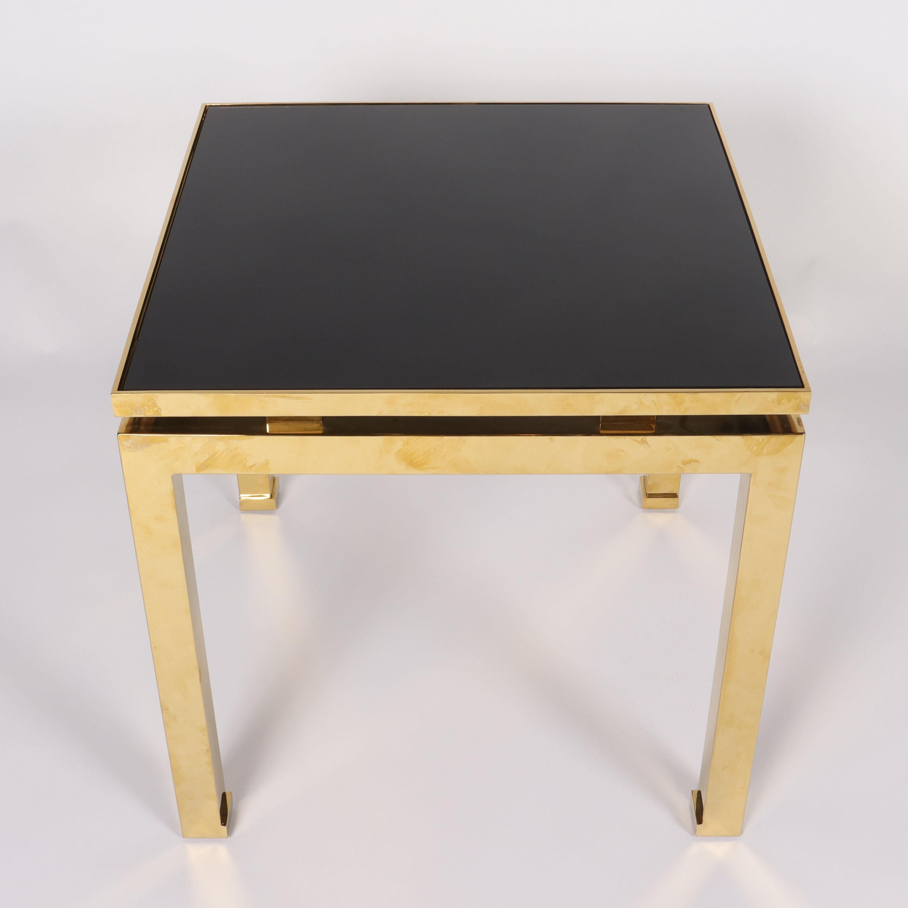 French Side Table in the Style of Maison Jansen, c. 1970 In Good Condition For Sale In Dallas, TX