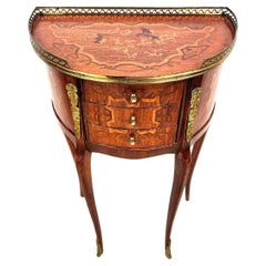 French Side Table Louis XV Ormolu Mounts