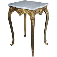 Französischer Beistelltisch Napoleon III, um 1890