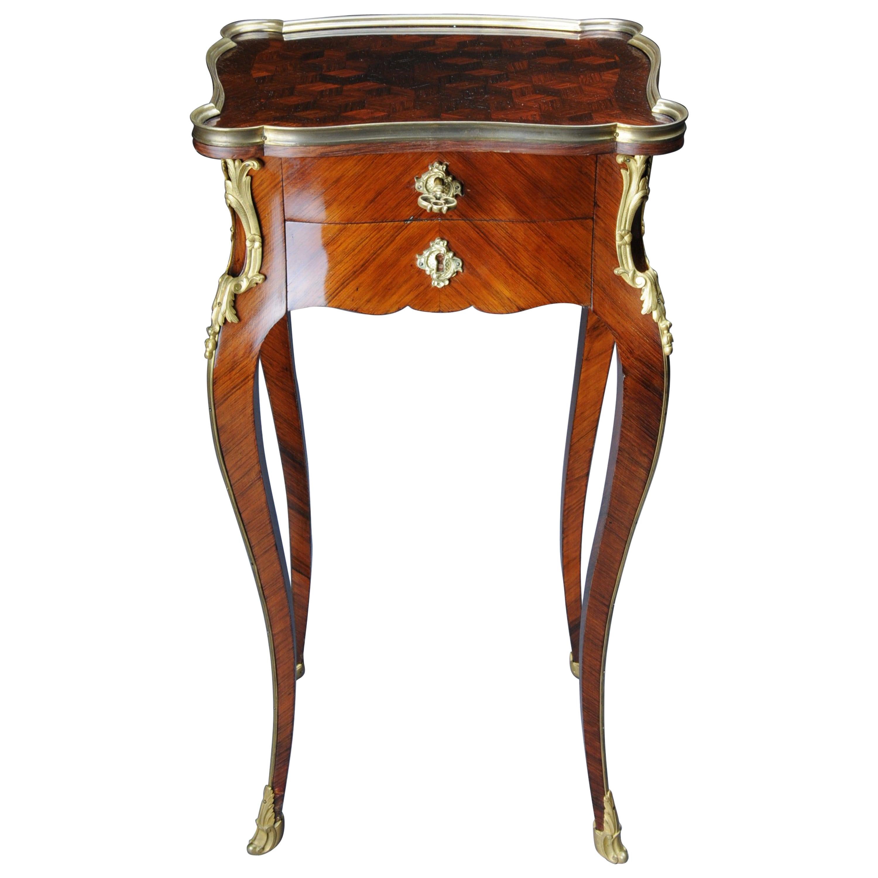 French Side Table, Napoleon III, Paris For Sale