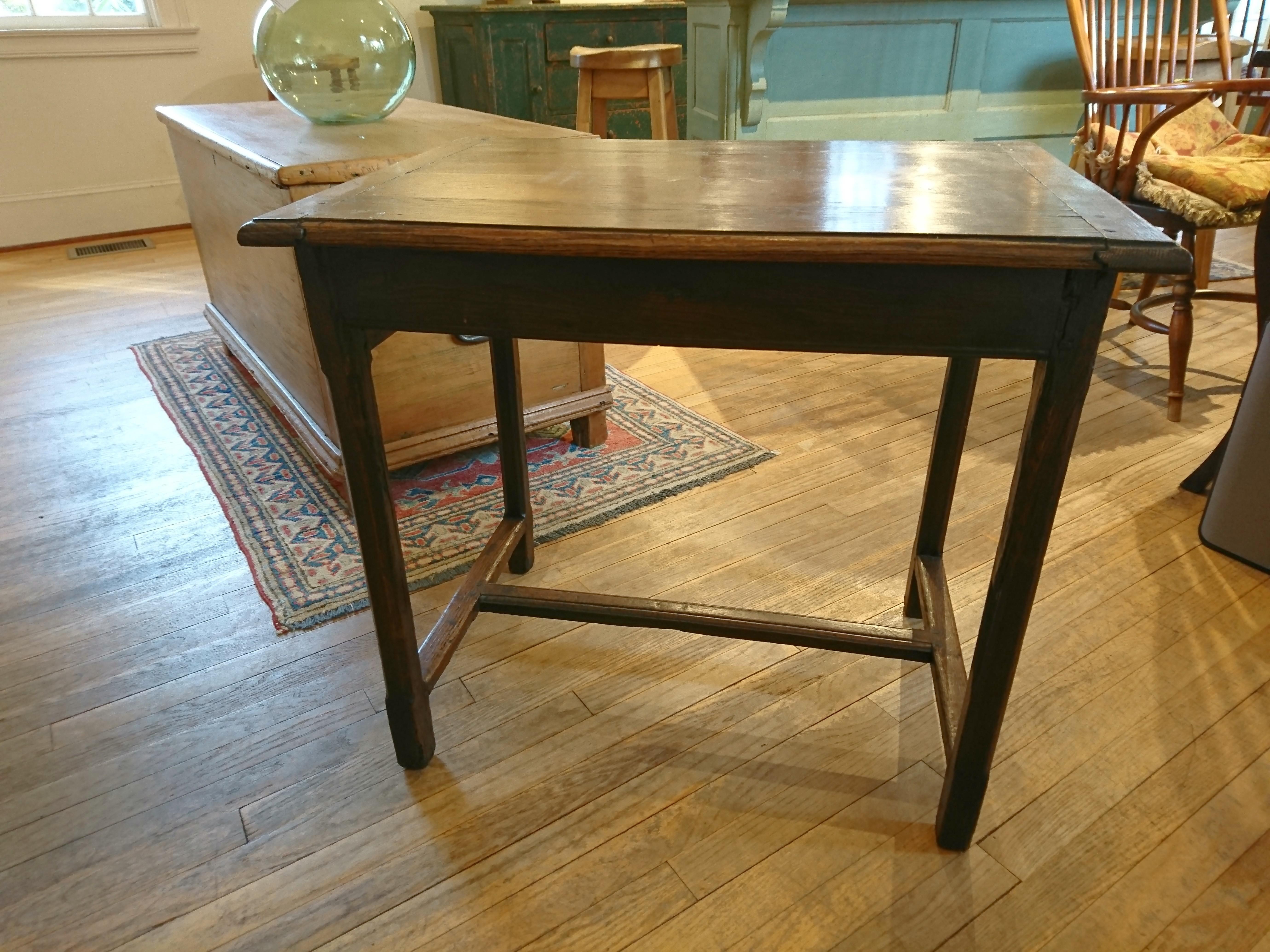 Late 19th Century French Side Table with Drawer