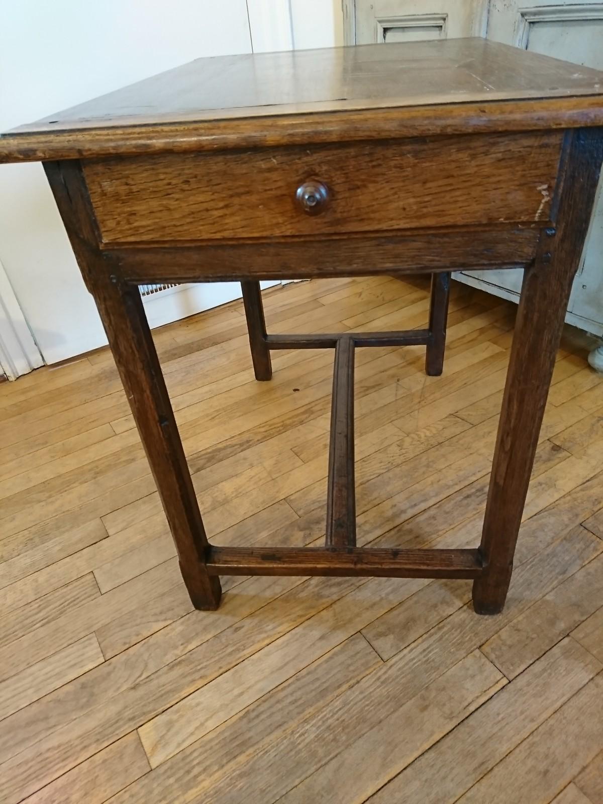 French Side Table with Drawer 3