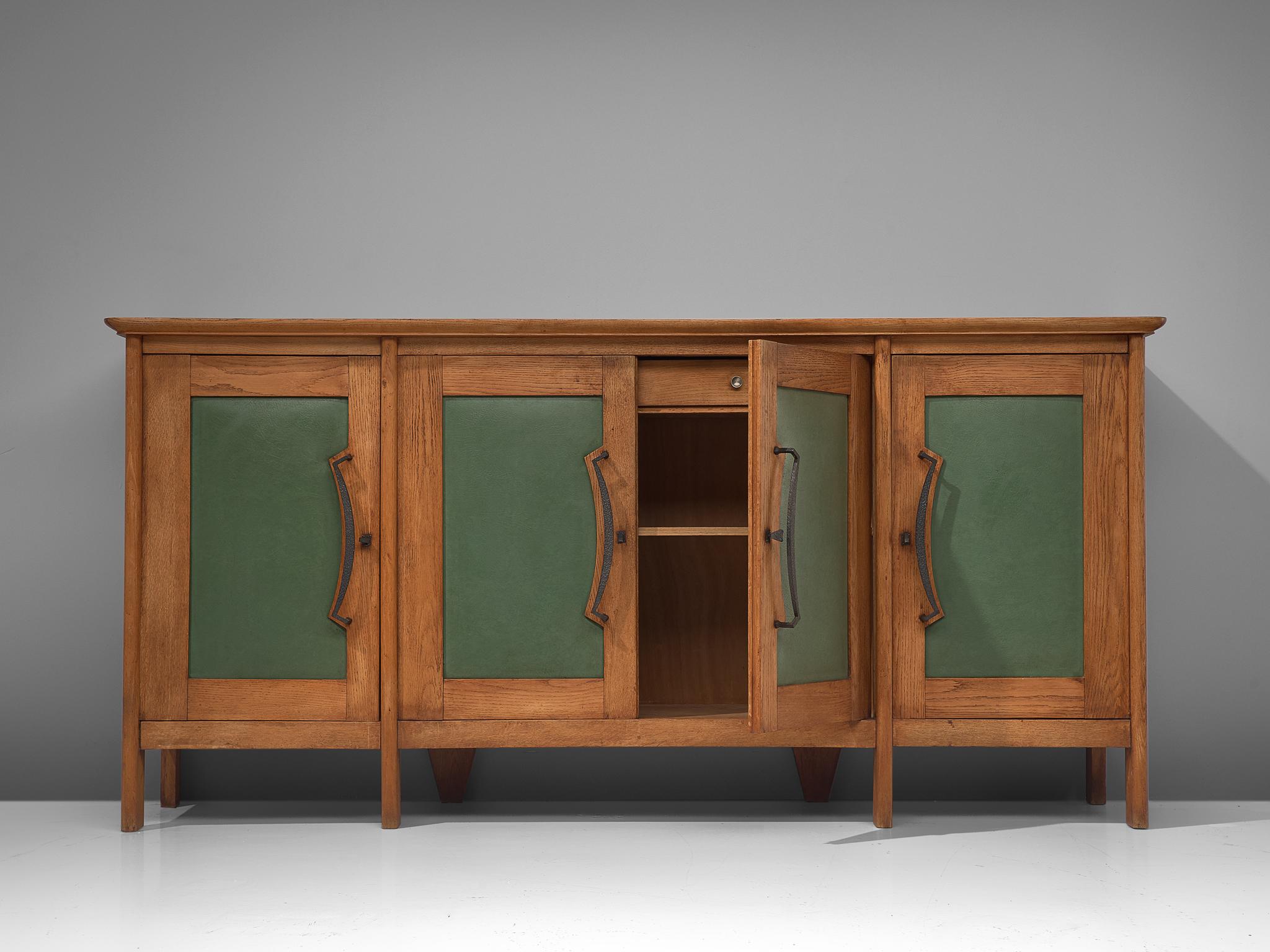 Mid-20th Century French Sideboard in Oak, 1940s