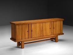 Französisches Sideboard aus massiver Ulme von Skilled Craftsman