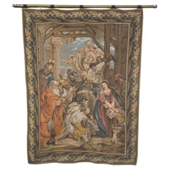 French Signed Tapestry