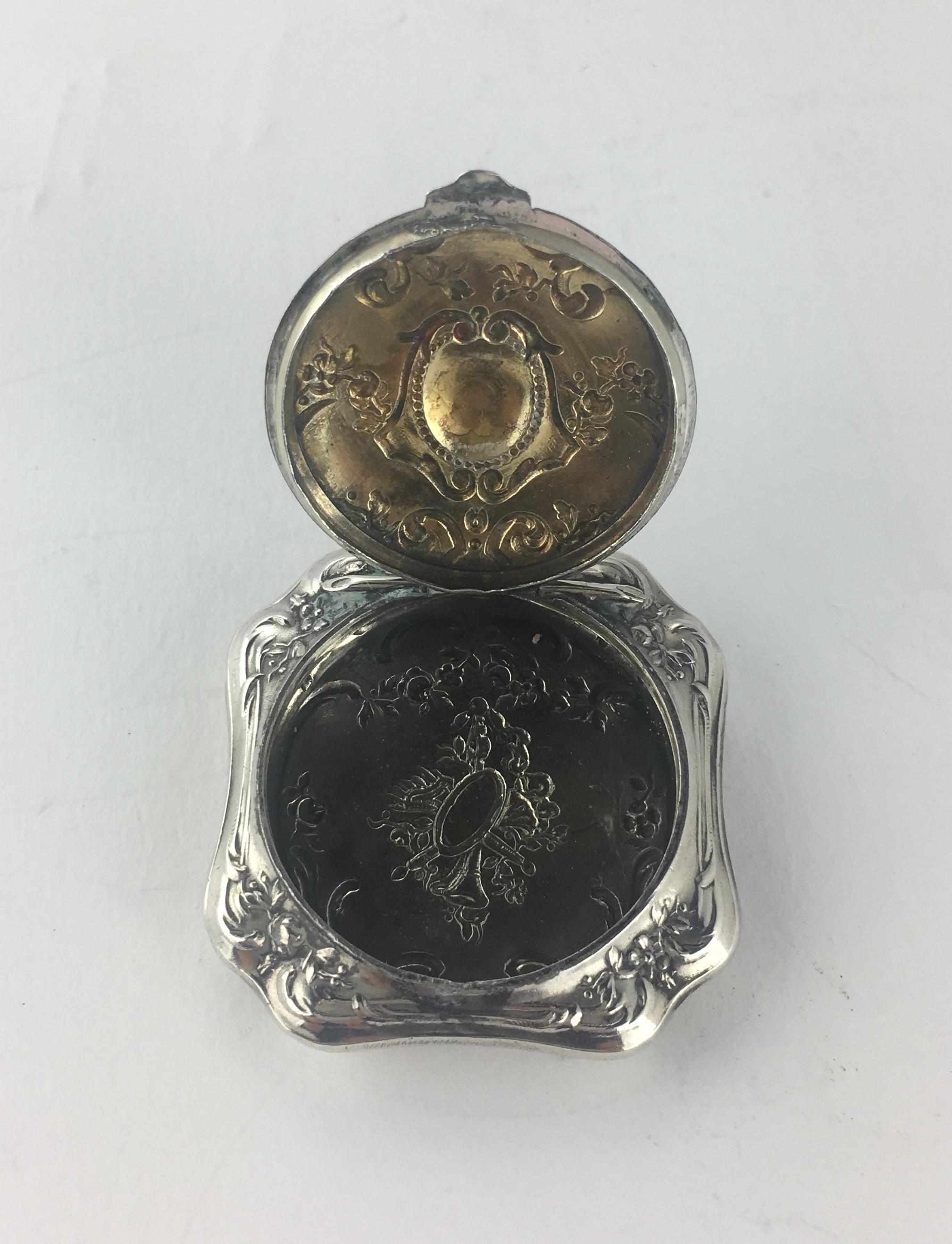 Hand-Crafted French Silver Art Nouveau Sovereign Holder