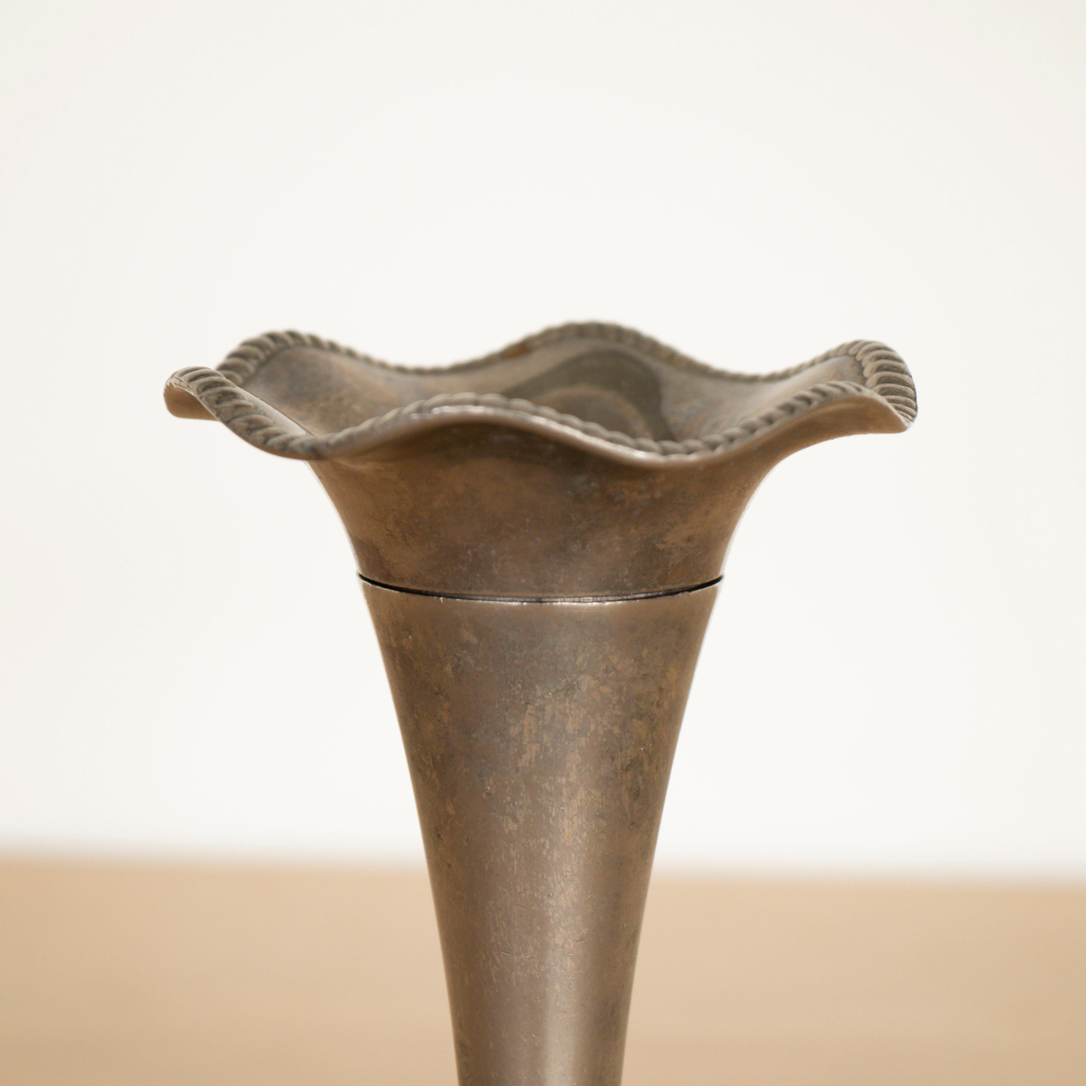 French Silver Bud Vase 1