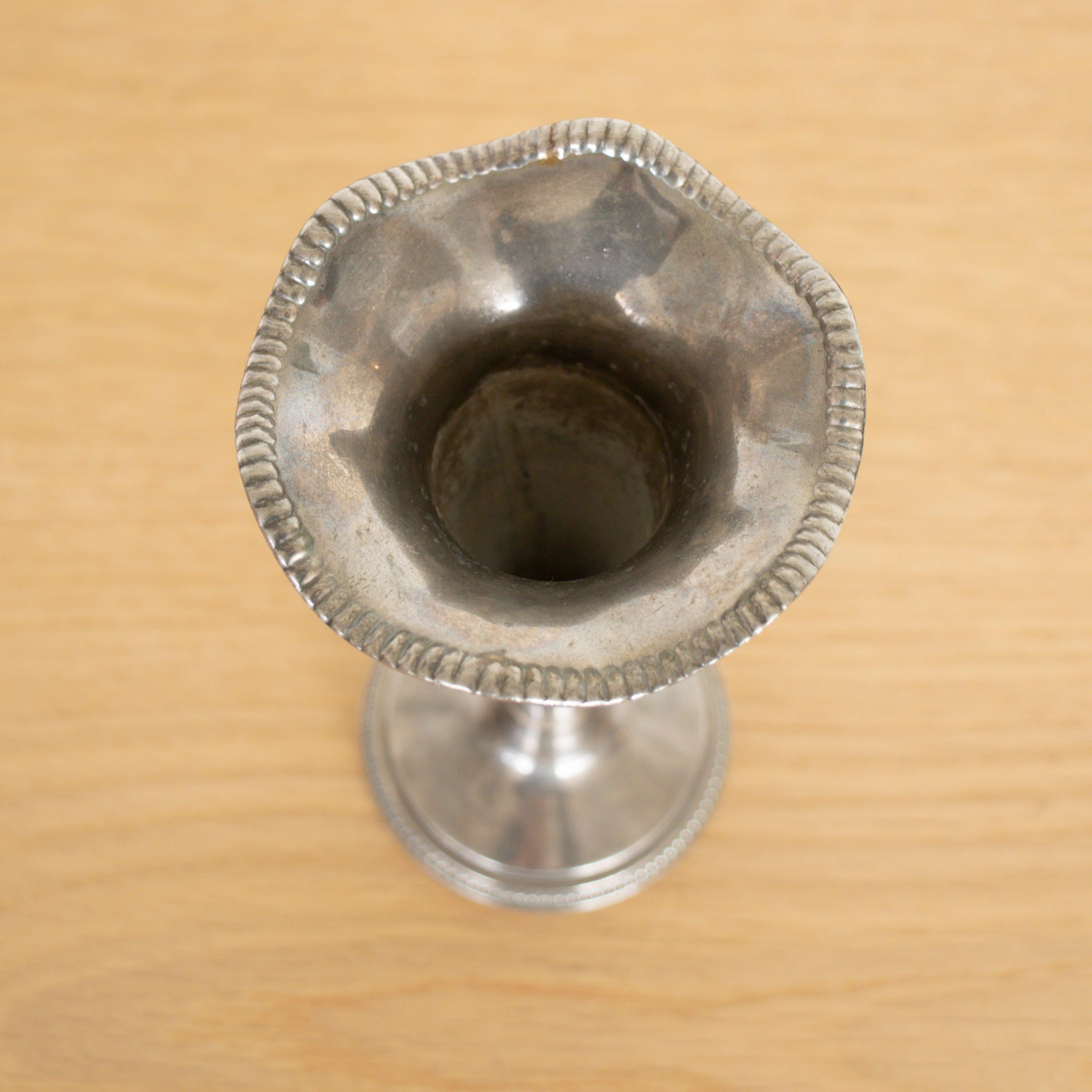 French Silver Bud Vase 3