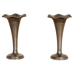 French Silver Bud Vase