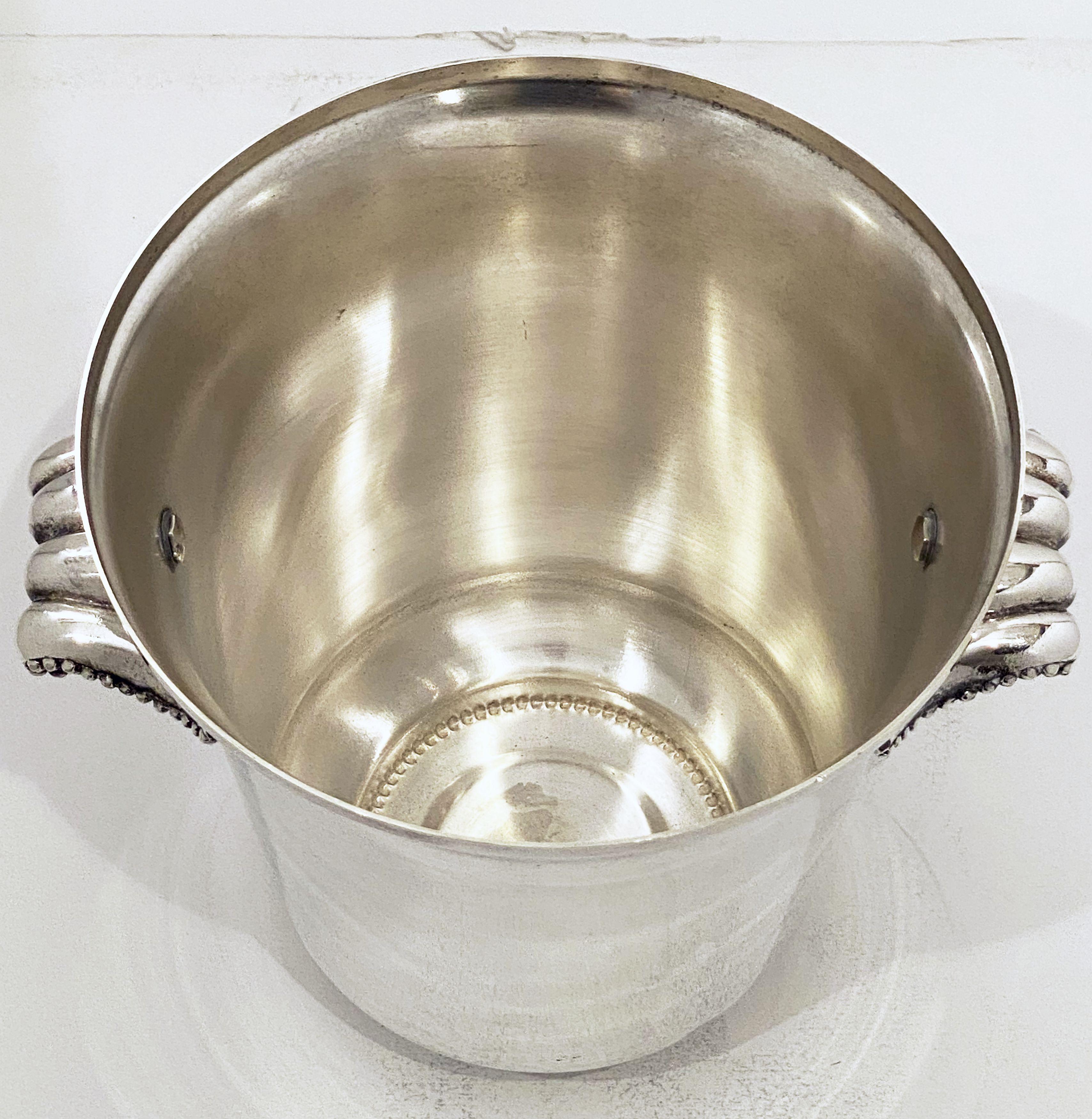 French Silver Champagne or Wine Cooler or Ice Bucket 7