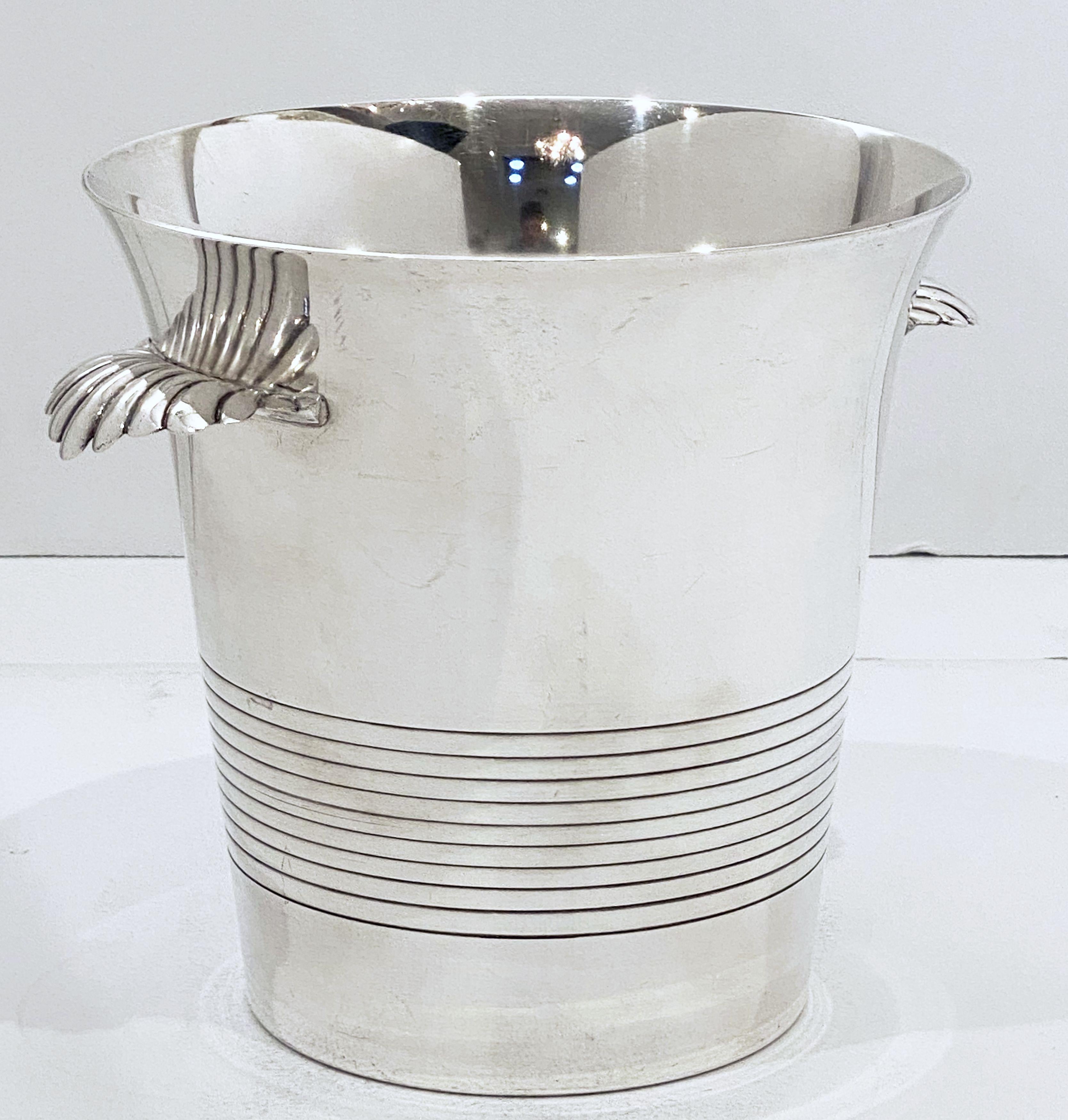 French Silver Champagne or Wine Cooler or Ice Bucket 11