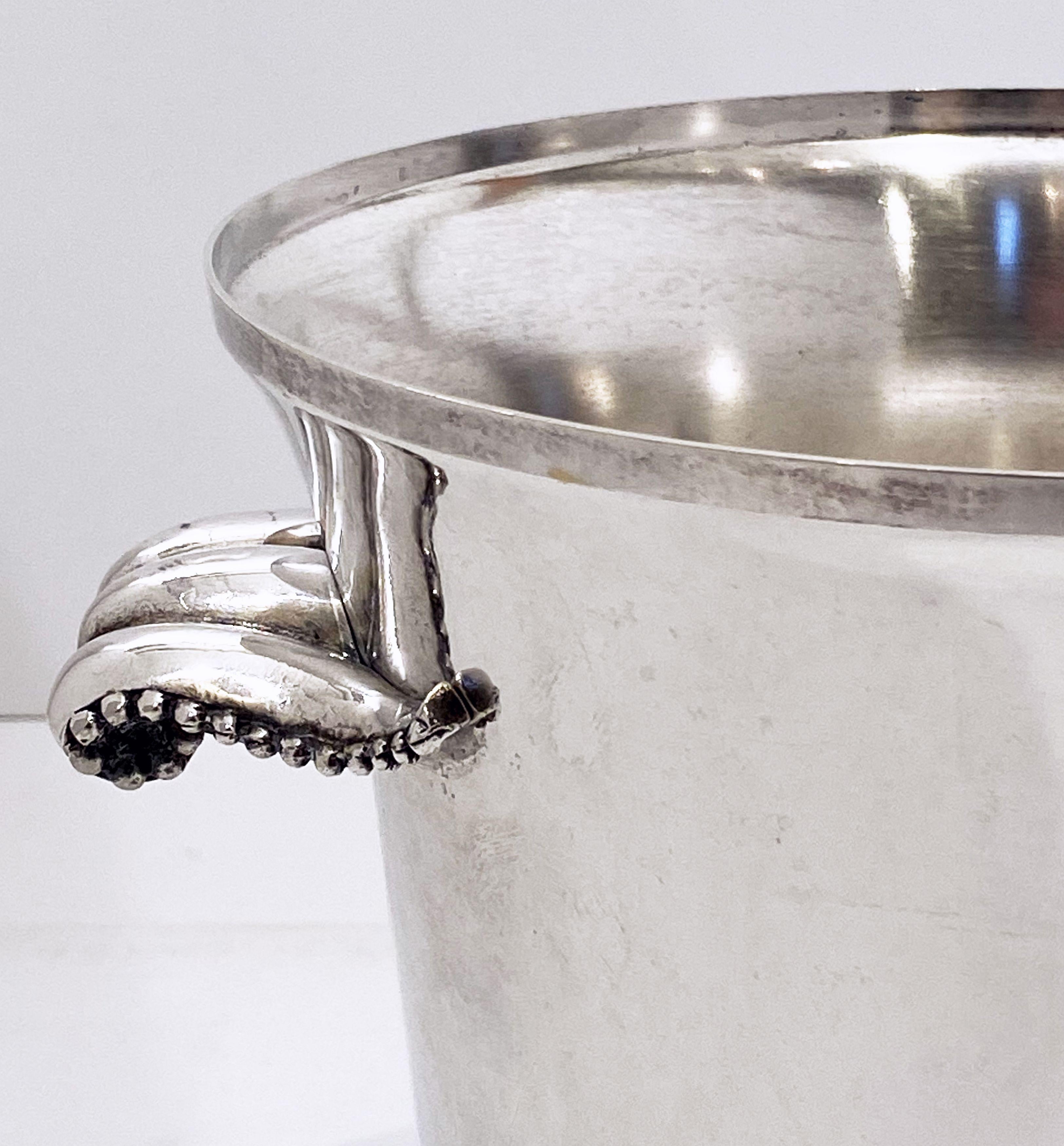 20th Century French Silver Champagne or Wine Cooler or Ice Bucket