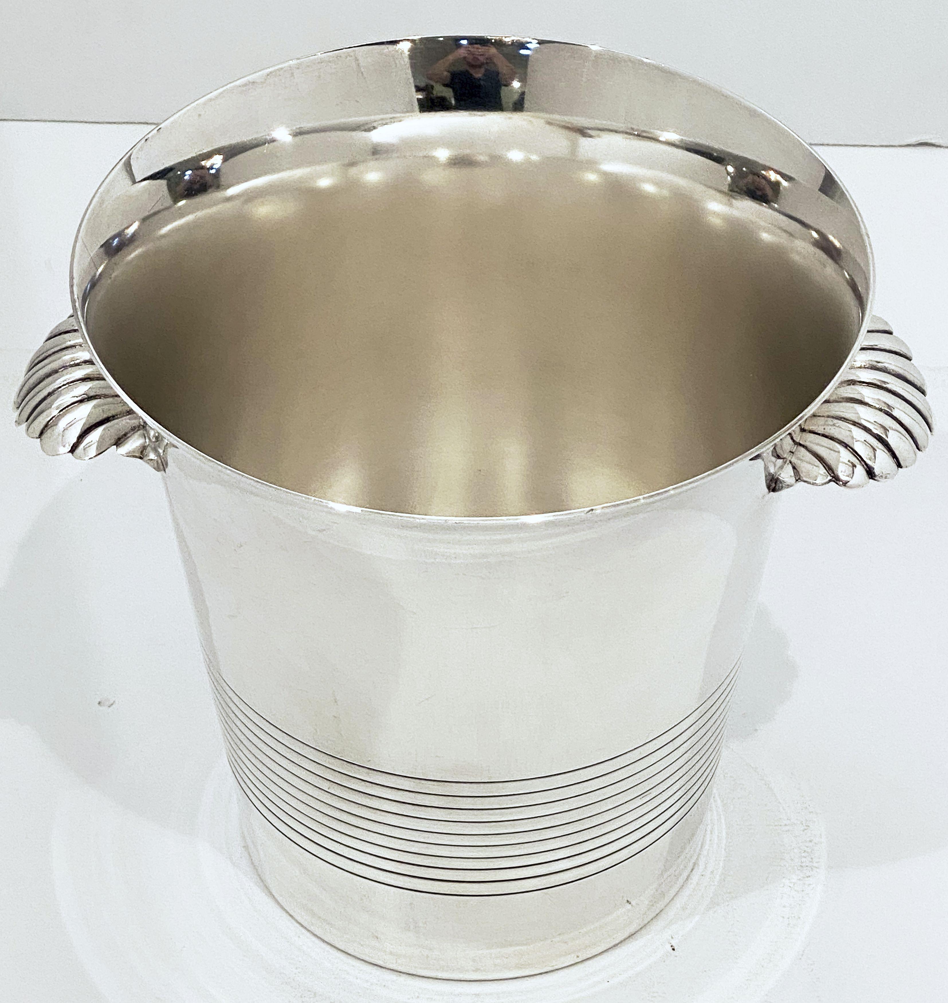 French Silver Champagne or Wine Cooler or Ice Bucket 2