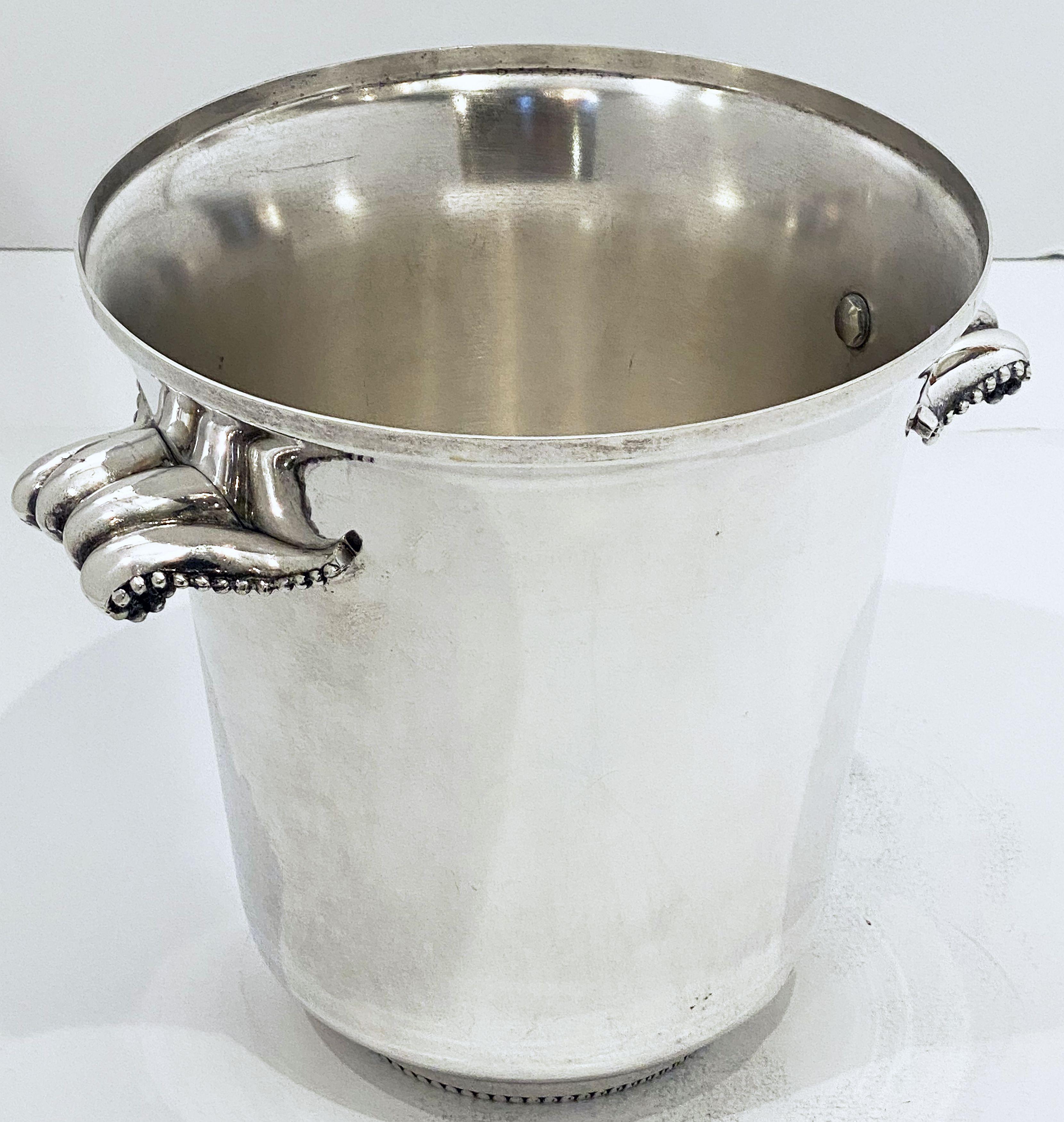 French Silver Champagne or Wine Cooler or Ice Bucket 2