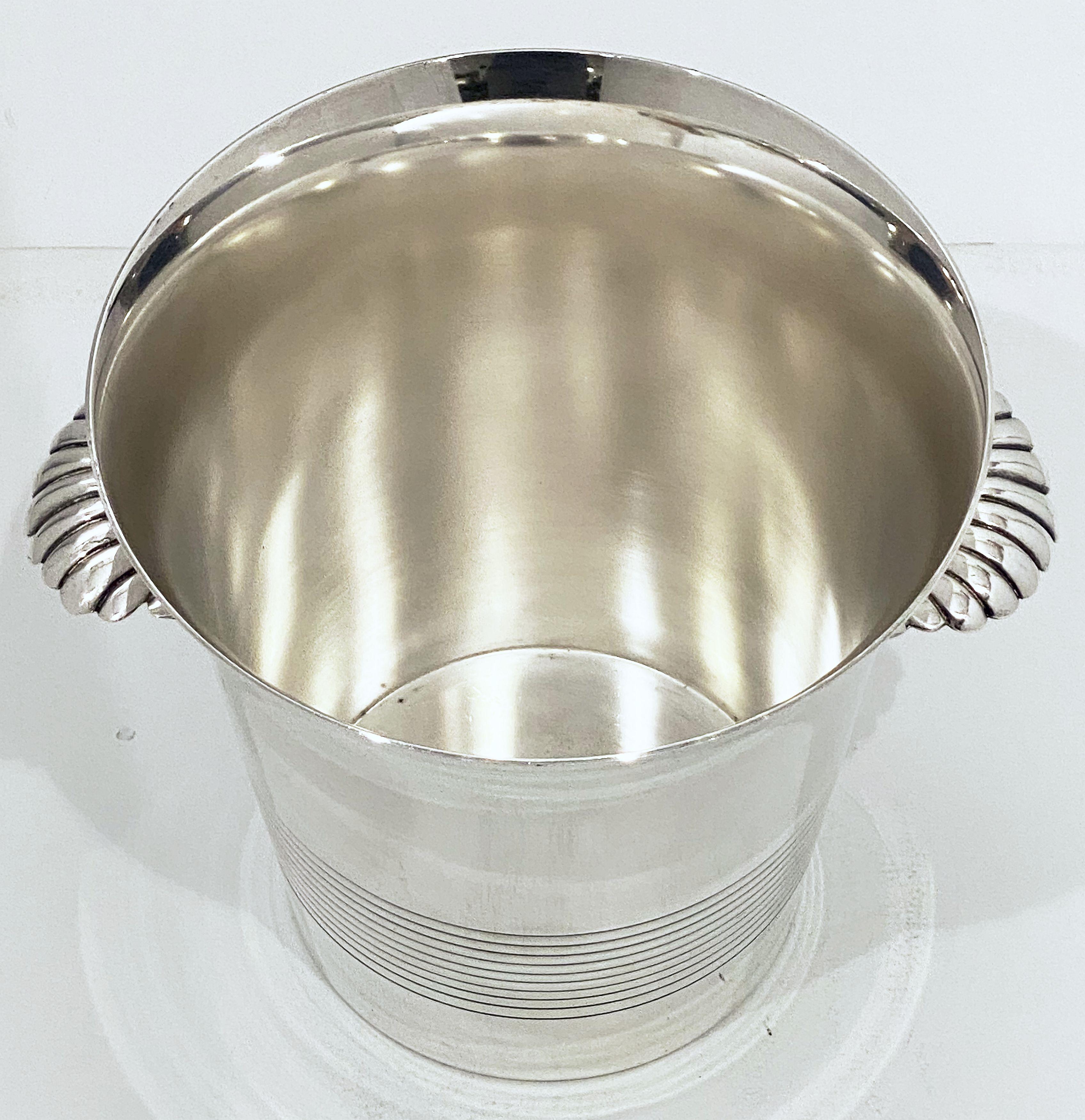 French Silver Champagne or Wine Cooler or Ice Bucket 3