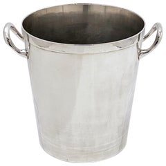 French Silver Champagne or Wine Cooler or Ice Bucket