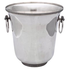 French Silver Champagne or Wine Cooler or Ice Bucket