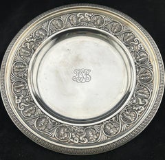 French Silver Footed Salver by Odiot