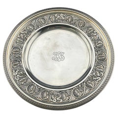 French Silver Footed Salver by Odiot