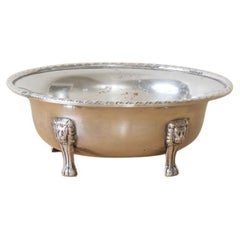 French Silver Footed Vide Poche