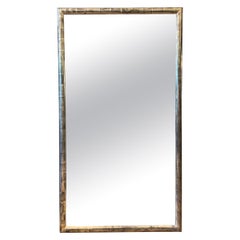 Antique French, Silver Gilt Bistro Mirror