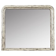 French Silver Gilt Louis Philippe Mantel Mirror