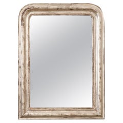 Antique French Silver Gilt Louis Philippe Mirror