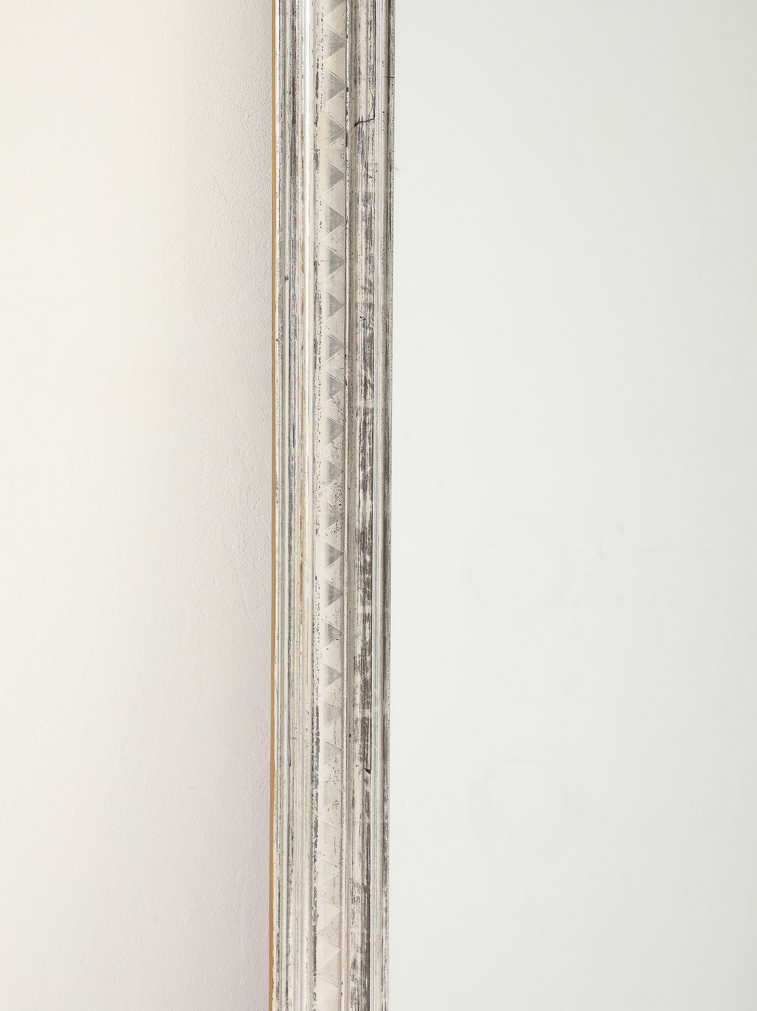 Französisch Silber vergoldet Louis Philippe Spiegel, Ende 19. im Angebot 2