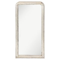 Französisch Silber vergoldet Louis Philippe Spiegel, Ende 19.