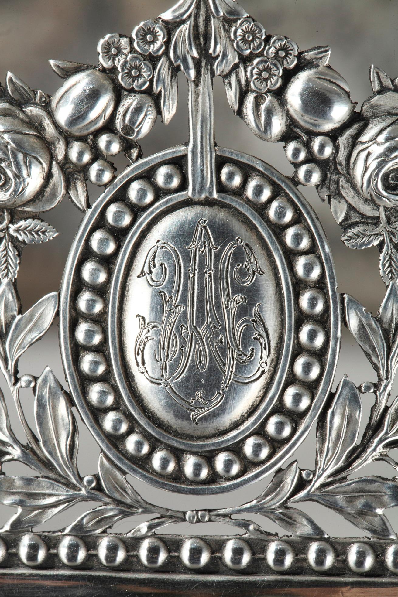 French Silver Jardinière, Odiot, End 19th Century 2